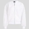 ORCHID EMBROIDERY BOMBER JACKET ORCHID EMBROIDERY BOMBER JACKET