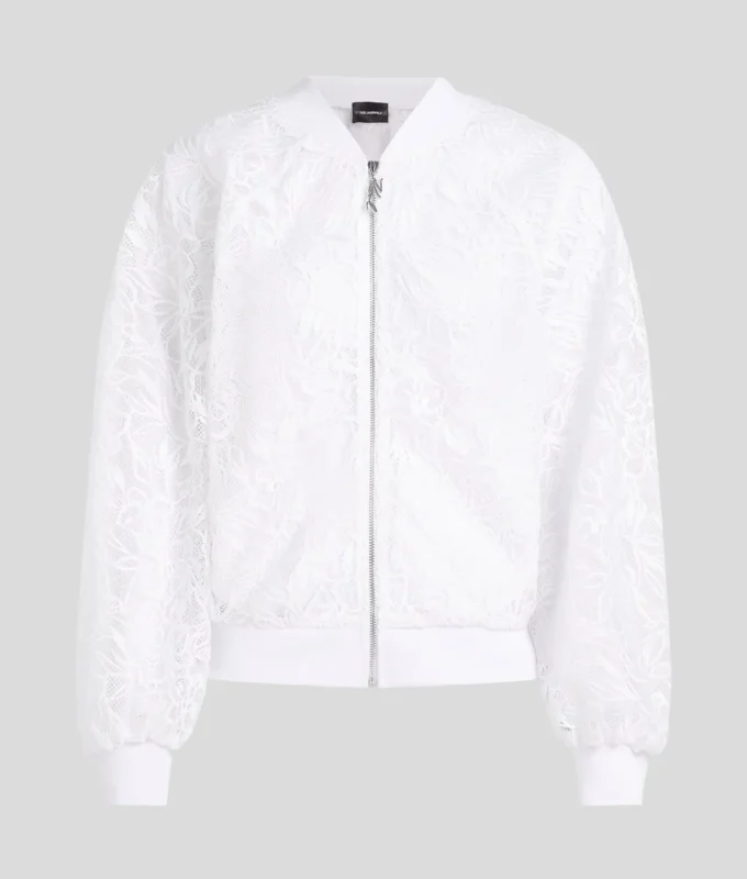 ORCHID EMBROIDERY BOMBER JACKET ORCHID EMBROIDERY BOMBER JACKET