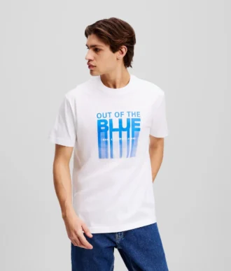 OUT OF THE BLUE -PAINETTU T-PAITA