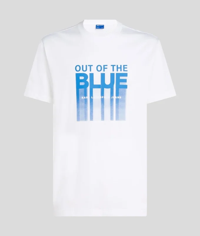 OUT OF THE BLUE -PAINETTU T-PAITA OUT OF THE BLUE -PAINETTU T-PAITA