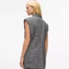Paljettikoristeltu tweed-liivi Paljettikoristeltu tweed-liivi