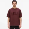 Paljettimonogrammi-T-paita Paljettimonogrammi-T-paita