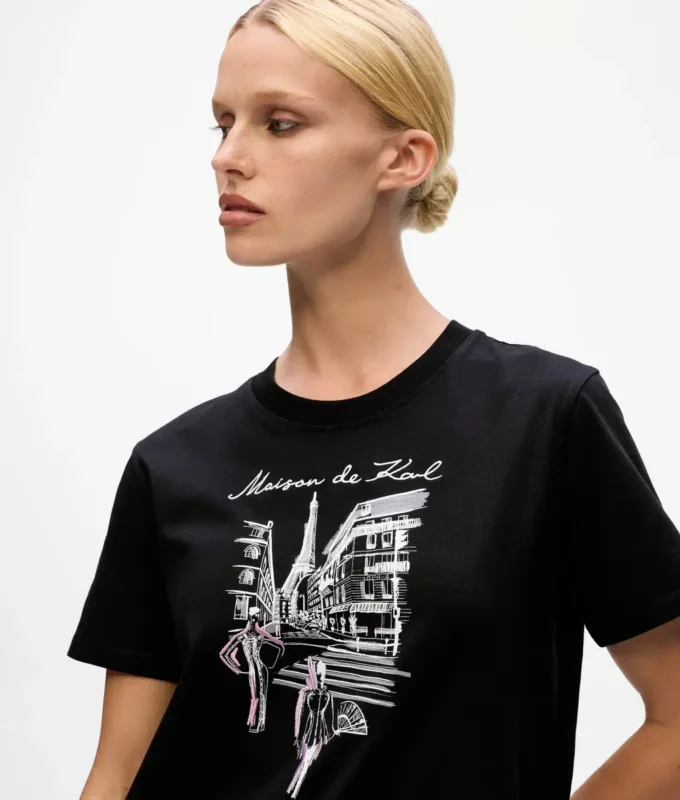 Paris-sketch-T-paita Paris-sketch-T-paita