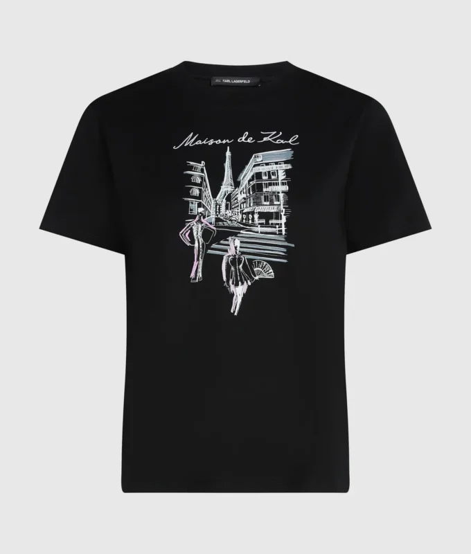 Paris-sketch-T-paita Paris-sketch-T-paita