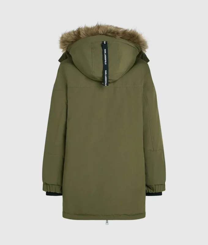 Pehmustettu parka Pehmustettu parka
