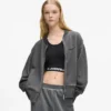 Pesty vetoketjullinen bomber-huppari Pesty vetoketjullinen bomber-huppari
