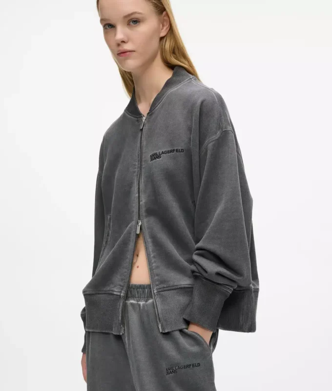 Pesty vetoketjullinen bomber-huppari Pesty vetoketjullinen bomber-huppari