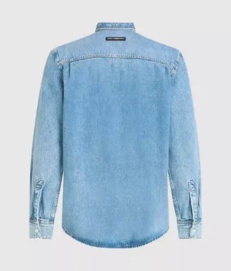 Pitkähihainen denimpaita