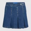 Pliseerattu denim-minihame Pliseerattu denim-minihame