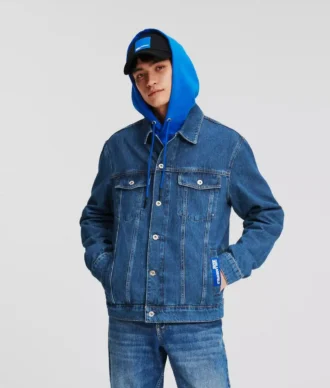 REGULAR-FIT DENIM-TAKKI
