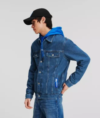 REGULAR-FIT DENIM-TAKKI