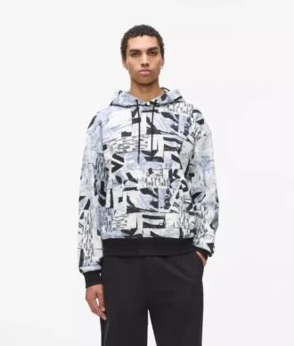 Rento, koko pinnan kattava Monogram-huppari