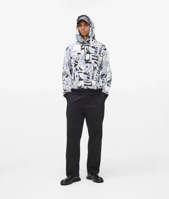 Rento, koko pinnan kattava Monogram-huppari Rento, koko pinnan kattava Monogram-huppari