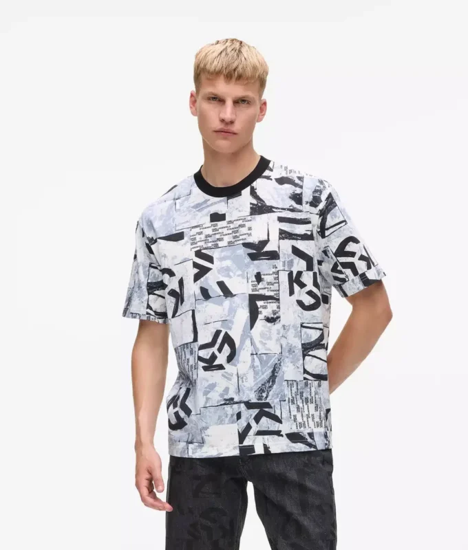 Rento Monogram-T-paita Rento Monogram-T-paita