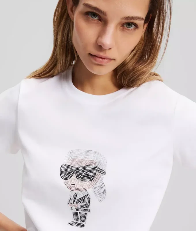 RHINESTONE IKON KARL T-PAITA RHINESTONE IKON KARL T-PAITA