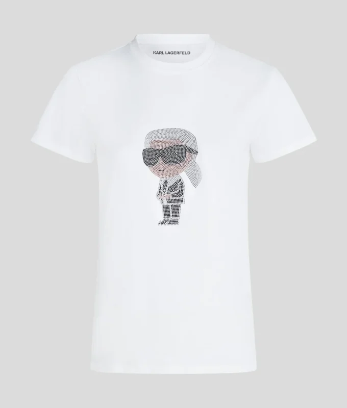 RHINESTONE IKON KARL T-PAITA RHINESTONE IKON KARL T-PAITA