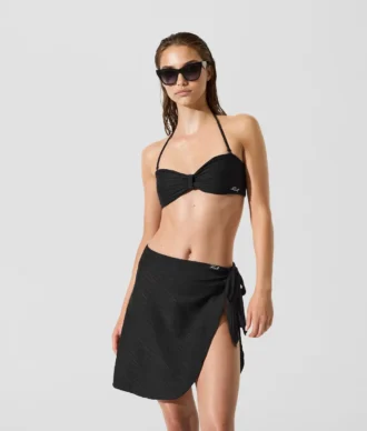 RIBBED SHORT PAREO