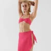 RIBBED SHORT PAREO