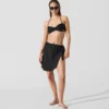 RIBBED SHORT PAREO