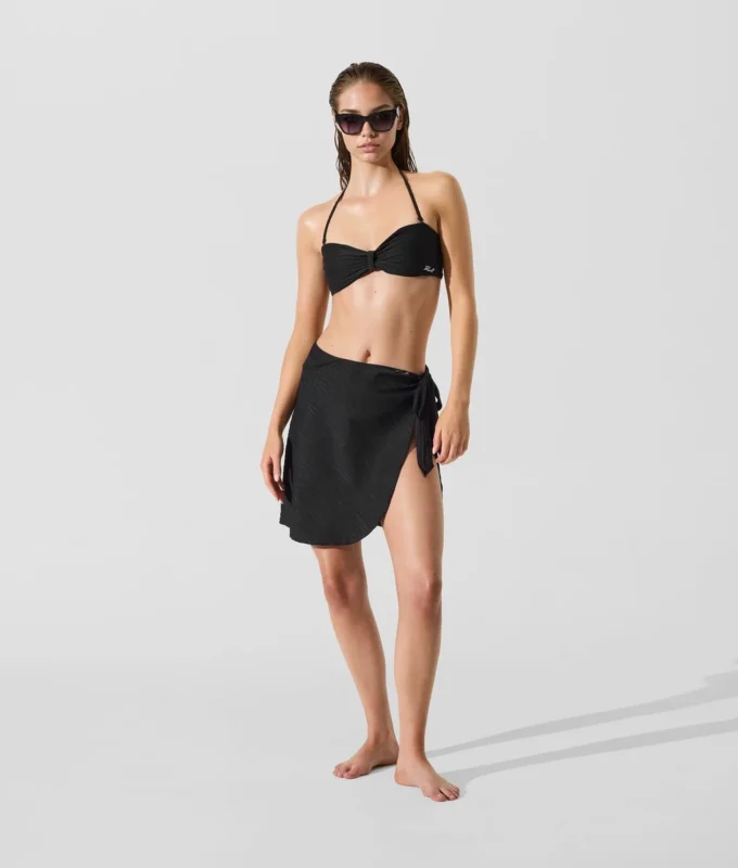 RIBBED SHORT PAREO