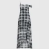 Ruudullinen verkkomaximekko Ruudullinen verkkomaximekko