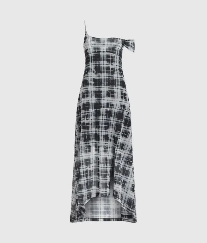 Ruudullinen verkkomaximekko Ruudullinen verkkomaximekko