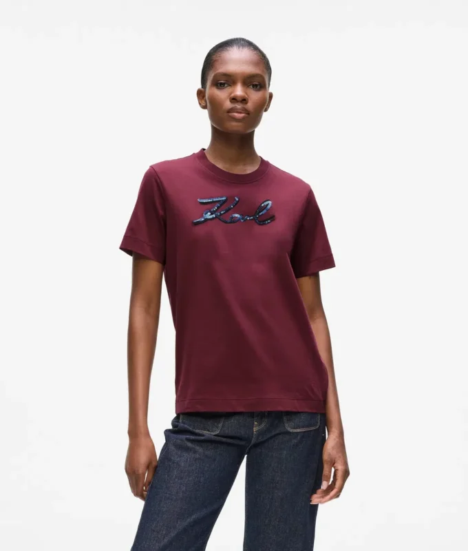 Sequin Signature T-paita Sequin Signature T-paita