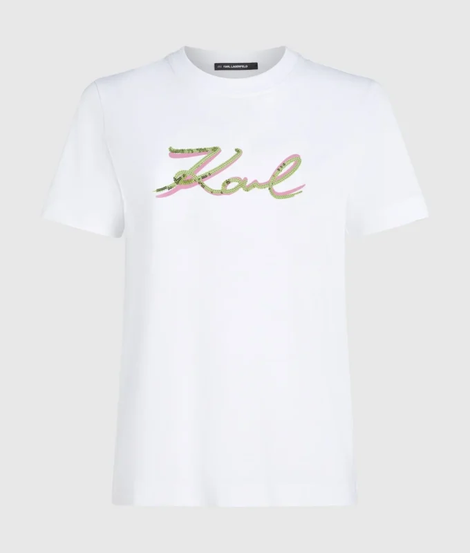 Sequin Signature T-paita Sequin Signature T-paita