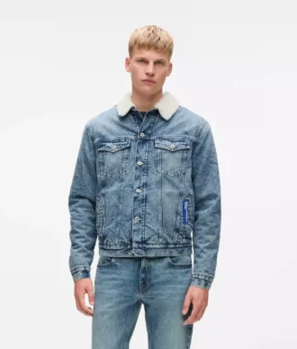 Shearling-denimtakki