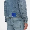 Shearling-denimtakki Shearling-denimtakki