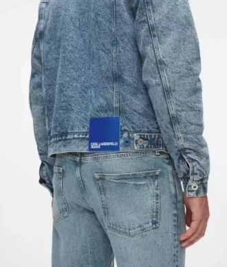 Shearling-denimtakki