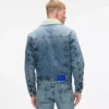 Shearling-denimtakki Shearling-denimtakki