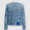 Shearling-denimtakki Shearling-denimtakki