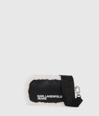Shearling-kameran olkalaukku Shearling-kameran olkalaukku