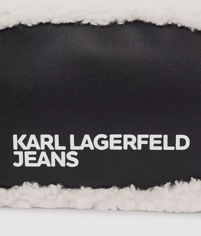 Shearling-kameran olkalaukku Shearling-kameran olkalaukku