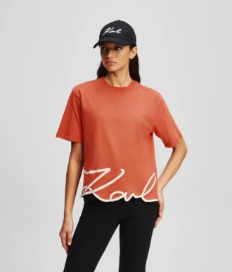 SIGNATURE HEM T-PAITA