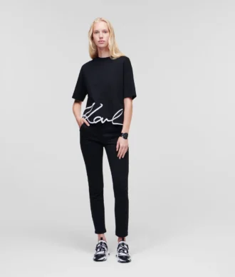 SIGNATURE HEM T-PAITA