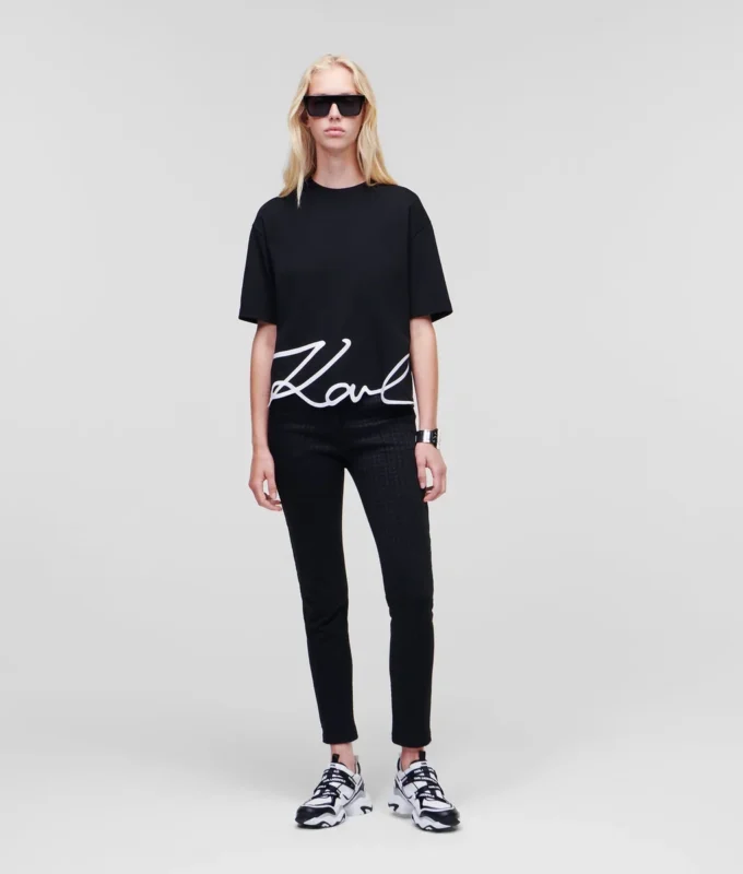 SIGNATURE HEM T-PAITA SIGNATURE HEM T-PAITA