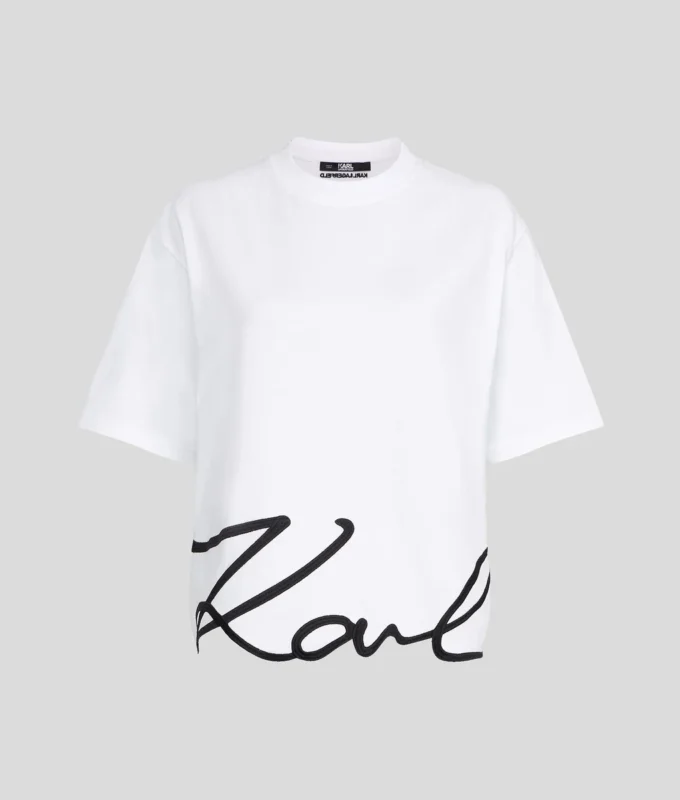 SIGNATURE HEM T-PAITA SIGNATURE HEM T-PAITA