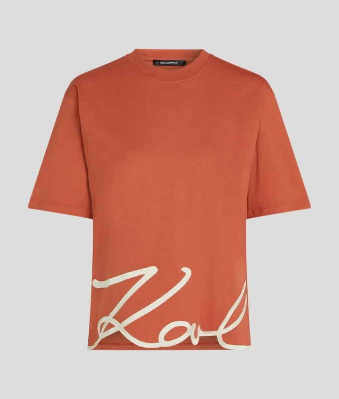 SIGNATURE HEM T-PAITA SIGNATURE HEM T-PAITA