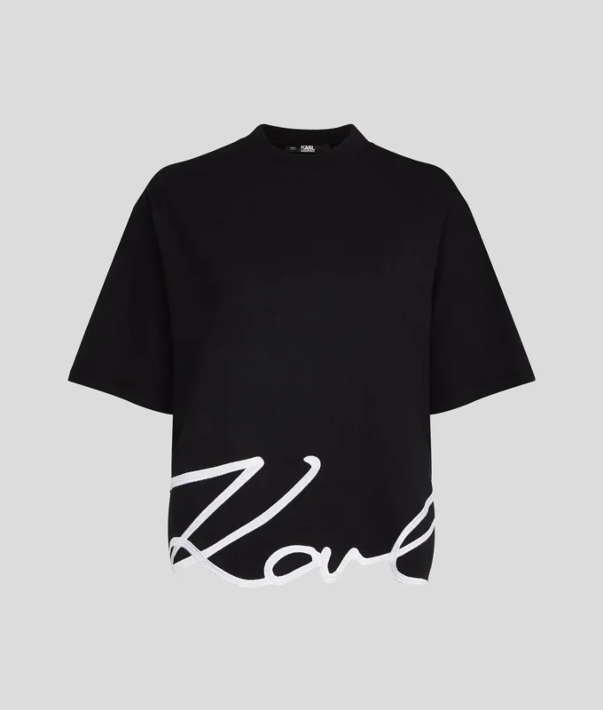 SIGNATURE HEM T-PAITA SIGNATURE HEM T-PAITA