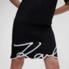 SIGNATURE HEM T-PAITA-MEKKO