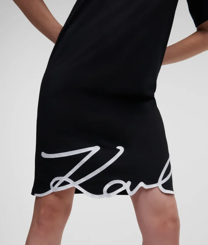 SIGNATURE HEM T-PAITA-MEKKO
