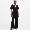 Signature-kaulusjumpsuit