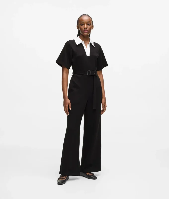 Signature-kaulusjumpsuit