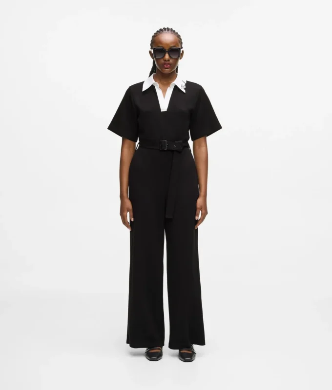 Signature-kaulusjumpsuit