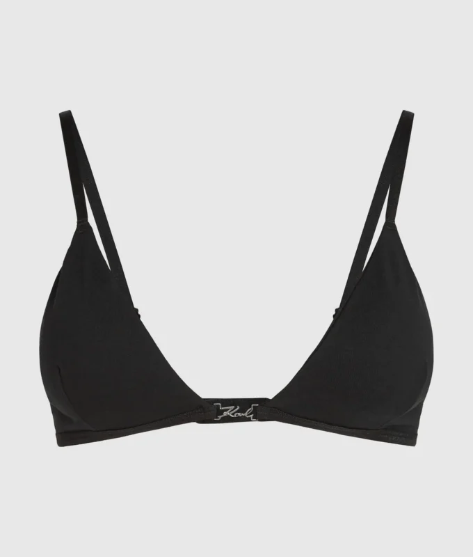 Signature-kolmiomainen bralette Signature-kolmiomainen bralette