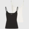Signature-mallinen camisole-toppi – 2 kpl Signature-mallinen camisole-toppi – 2 kpl