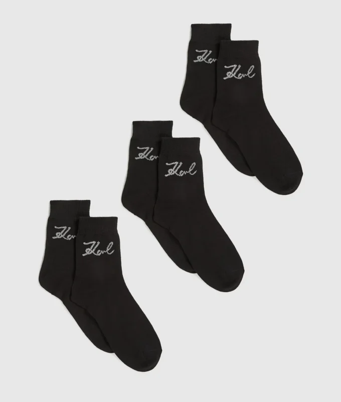 Signature-sukat – 3 kpl Signature-sukat – 3 kpl