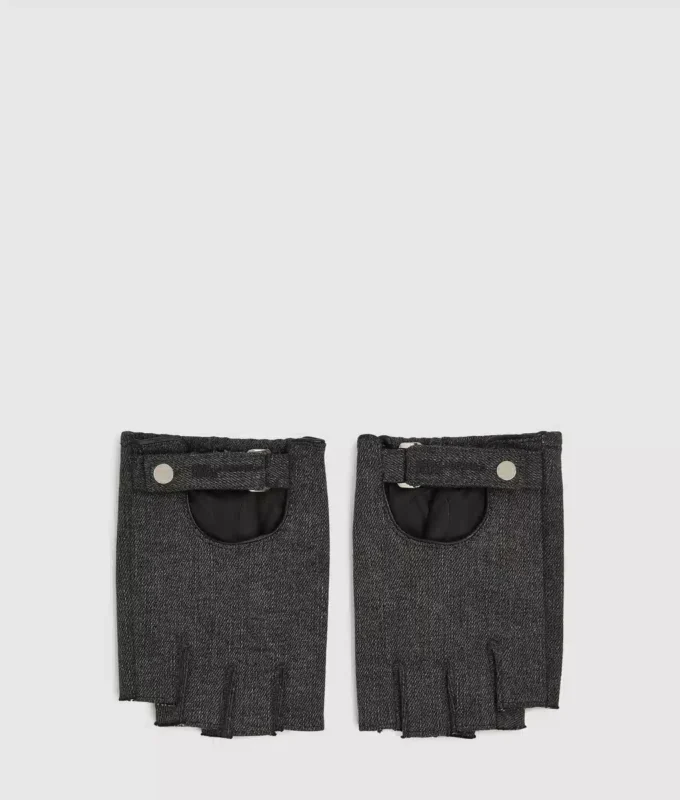 Sormettomat denim-käsineet Sormettomat denim-käsineet